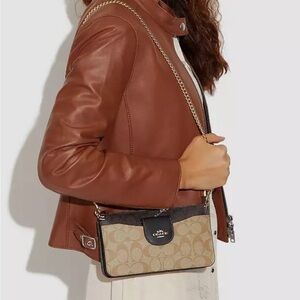 Coach Signature Canvas Crossbody Bag